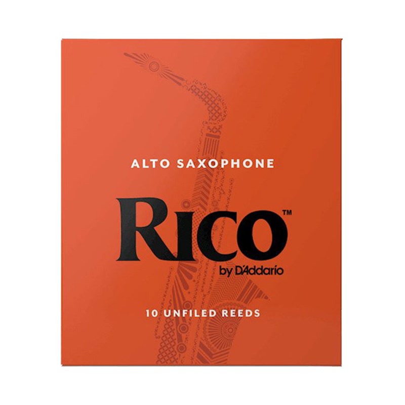 D'Addario Rico RJA1020 Alto Sax Reeds, Strength 2 - 1 Piece
